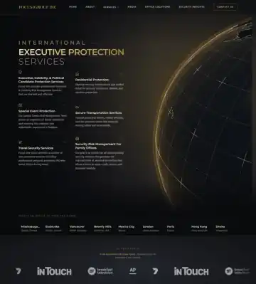Focus One Group international executive protection website